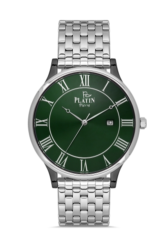 PLATİN PİERRE ERKEK KOL SAATİ