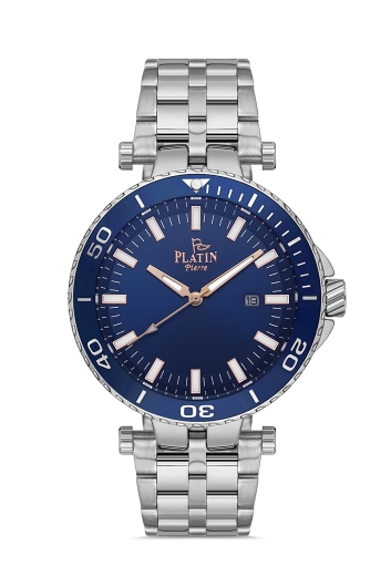 PLATİN PİERRE ERKEK KOL SAATİ