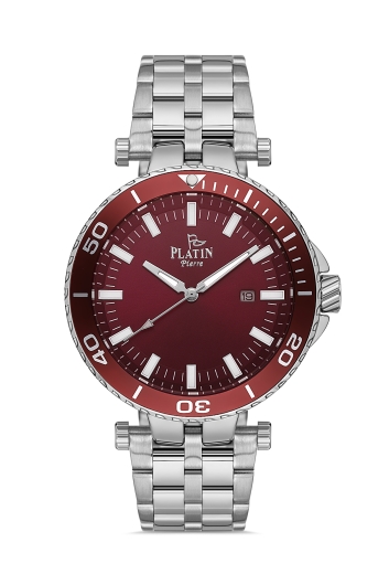 PLATİN PİERRE ERKEK KOL SAATİ