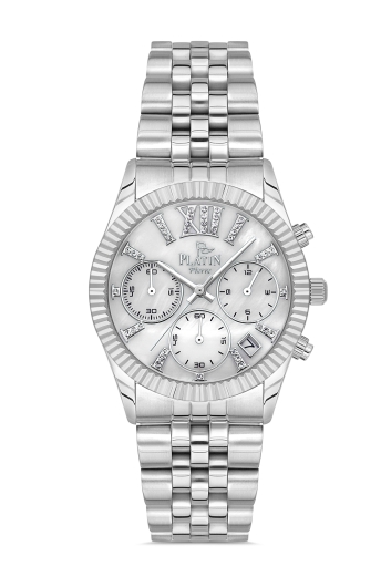 PLATİN PİERRE KADIN KOL SAATİ