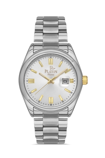 PLATİN PİERRE ERKEK KOL SAATİ