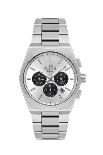 PLATİN PİERRE ERKEK KOL SAATİ