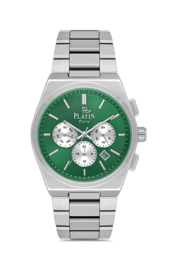 PLATİN PİERRE ERKEK KOL SAATİ