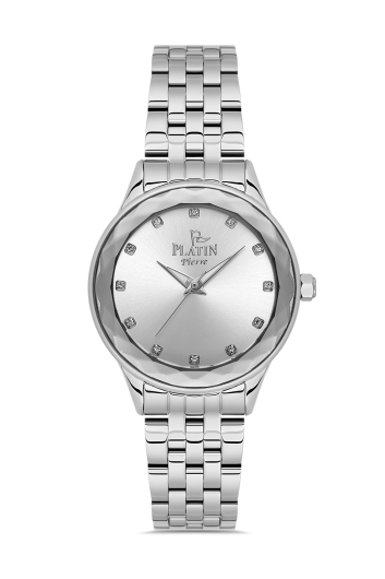 PLATİN PİERRE KADIN KOL SAATİ