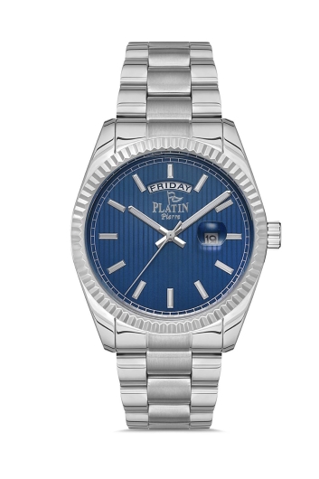 PLATİN PİERRE ERKEK KOL SAATİ