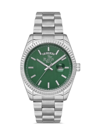 PLATİN PİERRE ERKEK KOL SAATİ