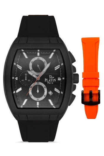 PLATİN PİERRE ERKEK KOL SAATİ
