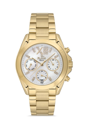 PLATİN PİERRE KADIN KOL SAATİ