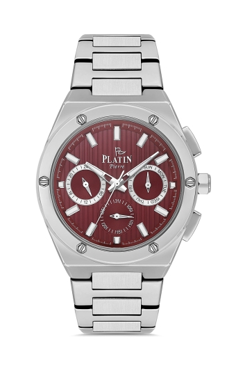 PLATİN PİERRE ERKEK KOL SAATİ
