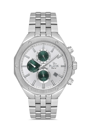 PLATİN PİERRE ERKEK KOL SAATİ