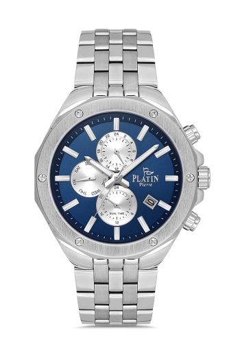 PLATİN PİERRE ERKEK KOL SAATİ