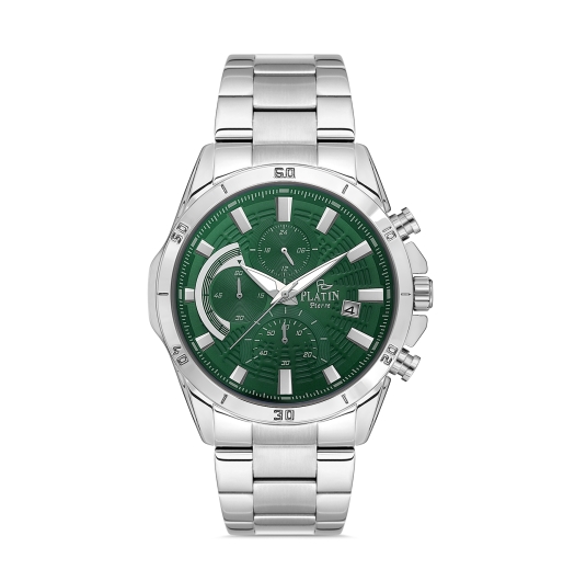 PLATİN PİERRE ERKEK KOL SAATİ
