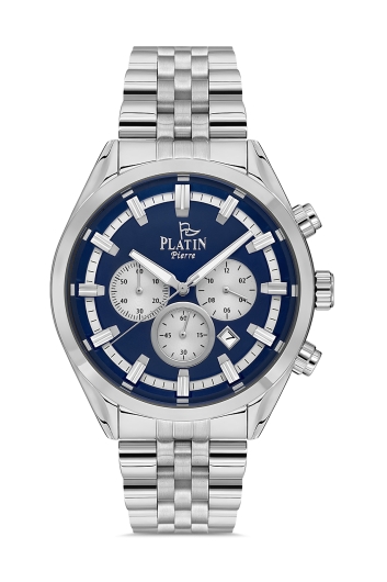 PLATİN PİERRE ERKEK KOL SAATİ