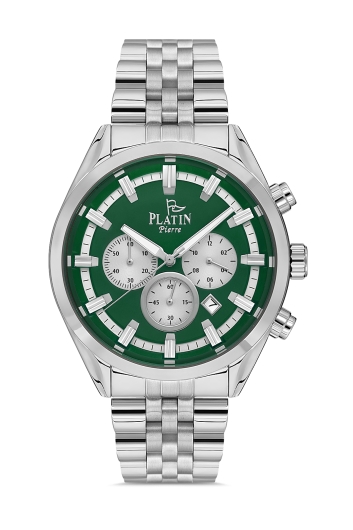 PLATİN PİERRE ERKEK KOL SAATİ
