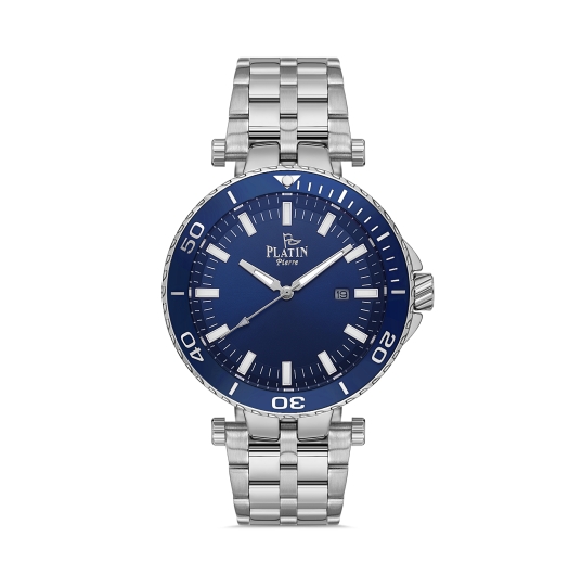 PLATİN PİERRE ERKEK KOL SAATİ