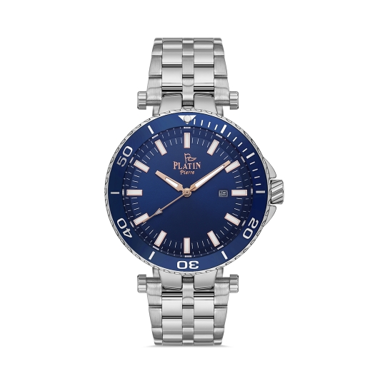PLATİN PİERRE ERKEK KOL SAATİ