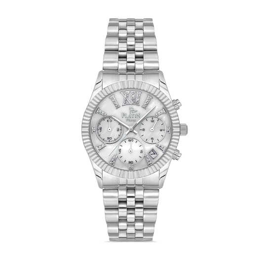 PLATİN PİERRE KADIN KOL SAATİ