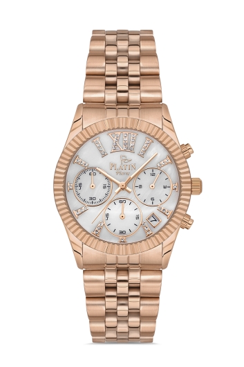 PLATİN PİERRE KADIN KOL SAATİ