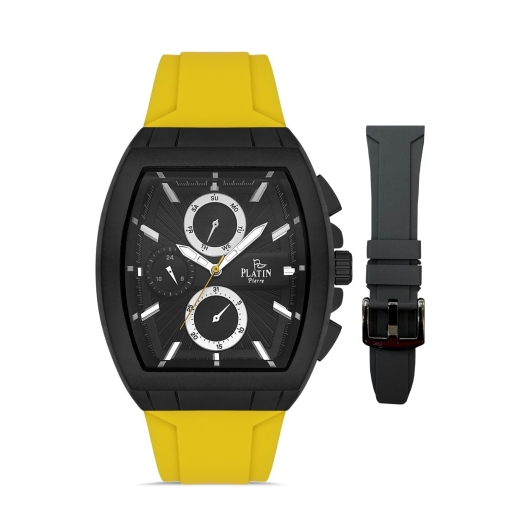 PLATİN PİERRE ERKEK KOL SAATİ