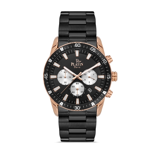 PLATİN PİERRE ERKEK KOL SAATİ