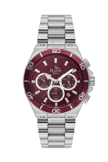 PLATİN PİERRE ERKEK KOL SAATİ