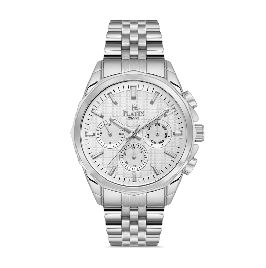 PLATİN PİERRE ERKEK KOL SAATİ