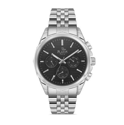 PLATİN PİERRE ERKEK KOL SAATİ
