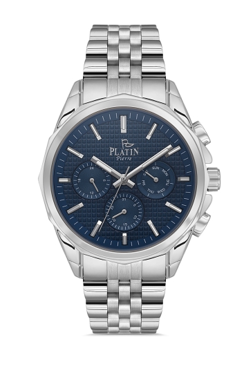 PLATİN PİERRE ERKEK KOL SAATİ