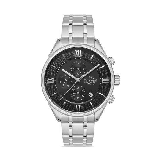 PLATİN PİERRE ERKEK KOL SAATİ
