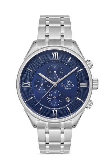 PLATİN PİERRE ERKEK KOL SAATİ