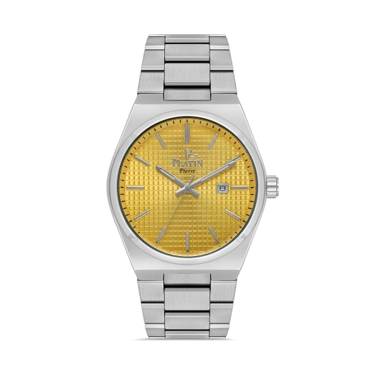 PLATİN PİERRE ERKEK KOL SAATİ