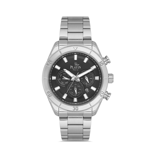 PLATİN PİERRE ERKEK KOL SAATİ