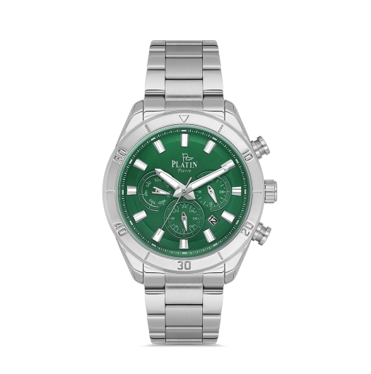 PLATİN PİERRE ERKEK KOL SAATİ