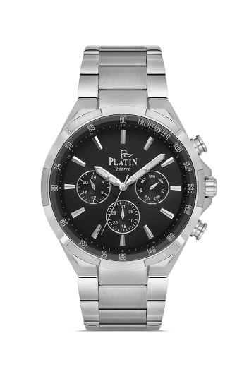 PLATİN PİERRE ERKEK KOL SAATİ