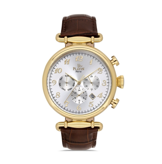 PLATİN PİERRE ERKEK KOL SAATİ