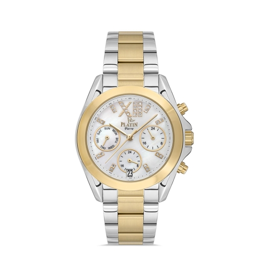 PLATİN PİERRE KADIN KOL SAATİ