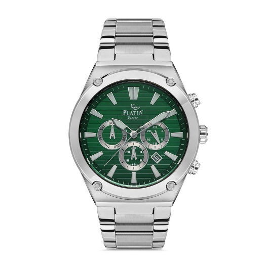 PLATİN PİERRE ERKEK KOL SAATİ