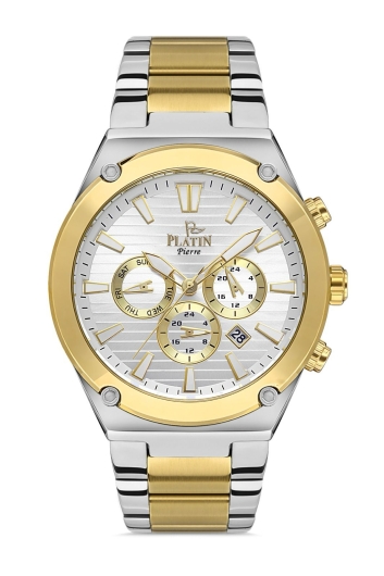 PLATİN PİERRE ERKEK KOL SAATİ