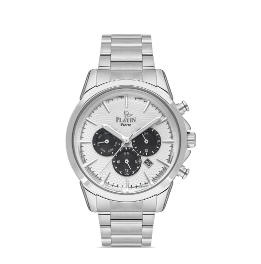 PLATİN PİERRE ERKEK KOL SAATİ
