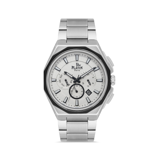 PLATİN PİERRE ERKEK KOL SAATİ