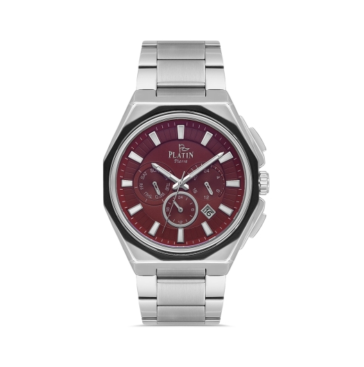 PLATİN PİERRE ERKEK KOL SAATİ