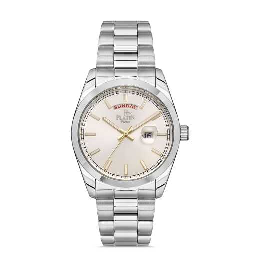 PLATİN PİERRE ERKEK KOL SAATİ