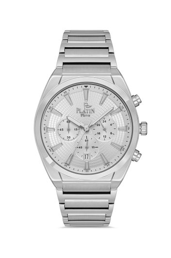 PLATİN PİERRE ERKEK KOL SAATİ