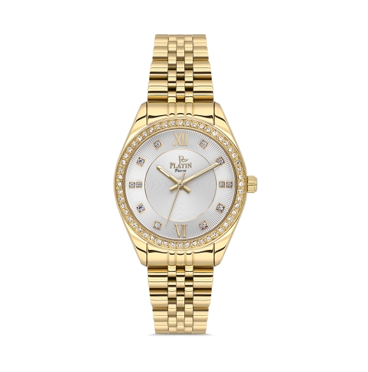 PLATİN PİERRE KADIN KOL SAATİ