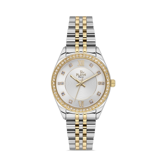 PLATİN PİERRE KADIN KOL SAATİ