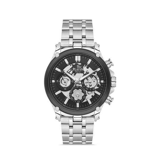 PLATİN PİERRE ERKEK KOL SAATİ
