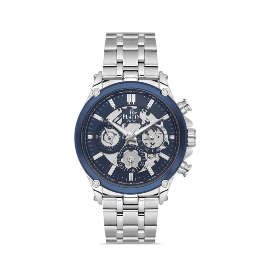 PLATİN PİERRE ERKEK KOL SAATİ