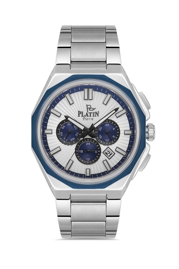 PLATİN PİERRE ERKEK KOL SAATİ