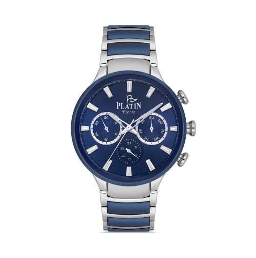 PLATİN PİERRE ERKEK KOL SAATİ