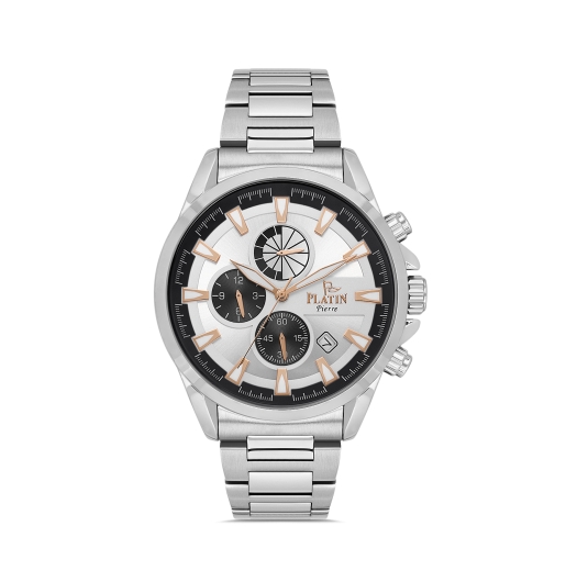 PLATİN PİERRE ERKEK KOL SAATİ